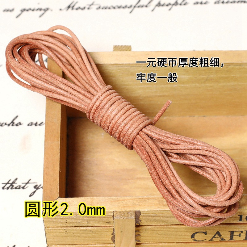 2,0 mm redondo, color original, 5 metros