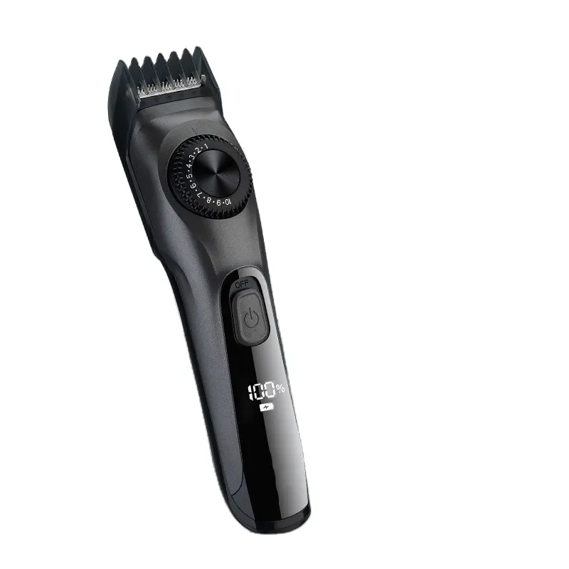 Tondeuse à cheveux électrique sans fil pour Salon de coiffure, pour hommes, noir, or et tondeuse pour hommes