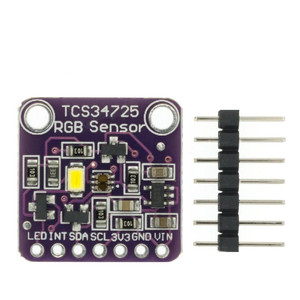 TCS34725 düşük güç IR engelleme filtresi RGB işık renk sensörü tanıma Diy kiti elektronik PCB kartı Arduino için programlanabilir