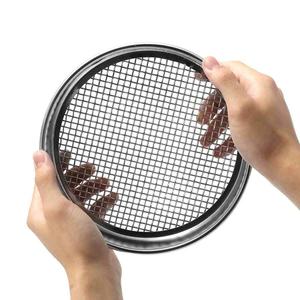 304 SUS filtre 20cm 12-200 Mesh standart laboratuvar toprak <span class=keywords><strong>Test</strong></span> elek