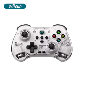 Z01X 6 assi sensore di movimento Turbo programmabile Wireless Controller di gioco trasparente Hall Joystick per PC/iOS/Mac/Android - Product Image 3