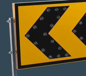 Năng lượng mặt trời LED xây dựng đường hướng dẫn ánh sáng dấu hiệu giao thông với trái và phải mũi tên nhấp nháy xe mũi tên ánh sáng - Product Image 6