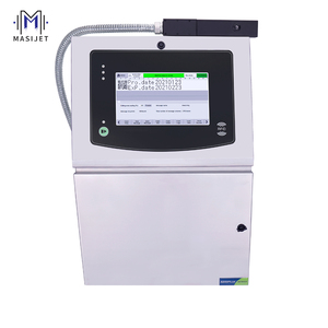 Industrial Cij <strong>Digital</strong> Inkjet Printer White Conveyor Belt Machine Egg Bottles Carton Pouches Date Expiry Batch <strong>Code</strong> White - Product Image 1