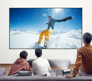 100&quot; 16:9 <strong>Fixed</strong> <strong>Frame</strong> <strong>Screen</strong> for Projector 4k Hd Electronic Projector <strong>Screen</strong> Wall Mounted 1cm <strong>Frame</strong> Anti Light Projector <strong>Screen</strong> - Product Image 5