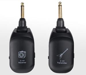 <strong>C</strong>-01 Wireless Guitar Transmitter and Receiver Wireless Systems Guitar Instruments Accessories Use for Guitar Bass Violin Ukulele - Product Image 1