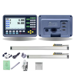 Lettura digitale a 2 assi LCD multilingue di fabbrica HXX Dro con Encoder a scala lineare per fresatrice/tornio/rettificatrice - Product Image 1