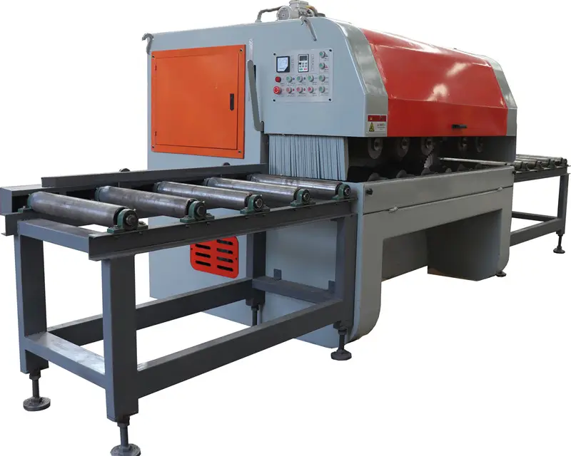 Multi Ripsaw Machine Wood Cutting Multi Blade Saw Circular Saw for Max. thickness 300mm wood panels