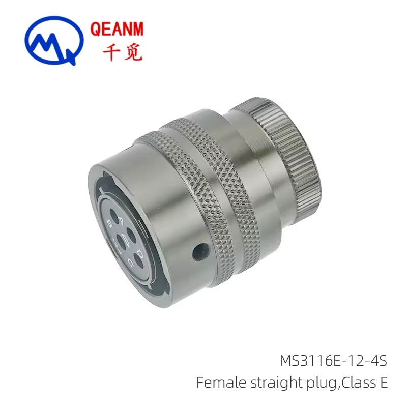 MS3116E-12 Female straight plug,Class E