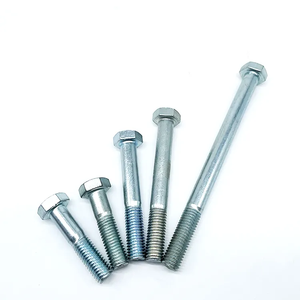 Yüksek mukavemetli bağlantı elemanları 1035K karbon çelik ANSI ASME B18.2.1 SAE J429 sınıf 2 5 8 tam dişli siyah altıgen cıvata ve somun - Product Image 5