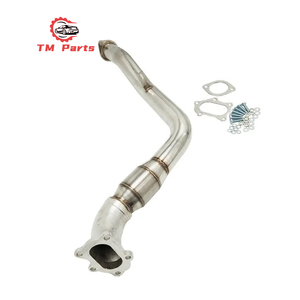ターボエキゾーストダウンパイプ3インチスバル02-07インプレッサ<span class=keywords><strong>WRX</strong></span> EJ205 EJ225 <span class=keywords><strong>STi</strong></span> EJ257 2.0T 2.5Tダウンパイプエキゾースト