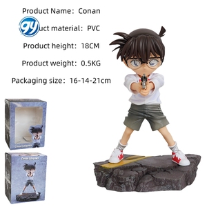 Dedektif Conan YYDS tabancası heykeli PVC karikatür aksiyon figürü el modeli koleksiyonu tiyatro versiyonu tarzı oyuncak - Product Image 4