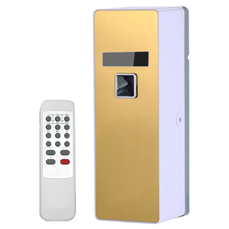 Bathroom wall mounted battery operated perfume fragrance spray Air Freshener with Remote control
