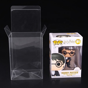 4 inç 0.5mm kırmızı kan sıçramak Funko pop paketi koruyucu asetat kutusu PET temizle plastik koruyucular ekran kutusu - Product Image 6