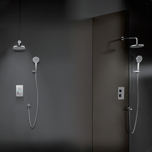 Sistema de ducha moderno de lujo con paneles de silicona ocultos integrados El juego de baño fácil de limpiar viene con 1 año de garantía - Product Image 5