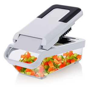 <strong>4</strong> in <strong>1</strong> <strong>Multi</strong> Function Plastic Fruit Potato Slicer Manual Dicer and Onion Chopper Vegetable Chopper <strong>Cutter</strong>