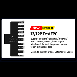 เครื่องทดสอบดิจิตอลมัลติฟังก์ชั่น JCID-D11สำหรับข้อมูลของเมนบอร์ดลัดวงจรตรวจสอบกล้องหน้า/มุมกว้าง/การซ่อมแซมและกว้างเป็นพิเศษ - Product Image 5