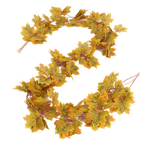 Silk Artificial Maple Leaf Flower <strong>Vine</strong> for Decoration