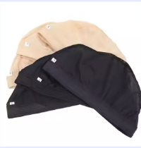 Сетка для париков из сатина в полоску для зимнего использования, головной убор, оптовая продажа, размеры SML - Product Image 1