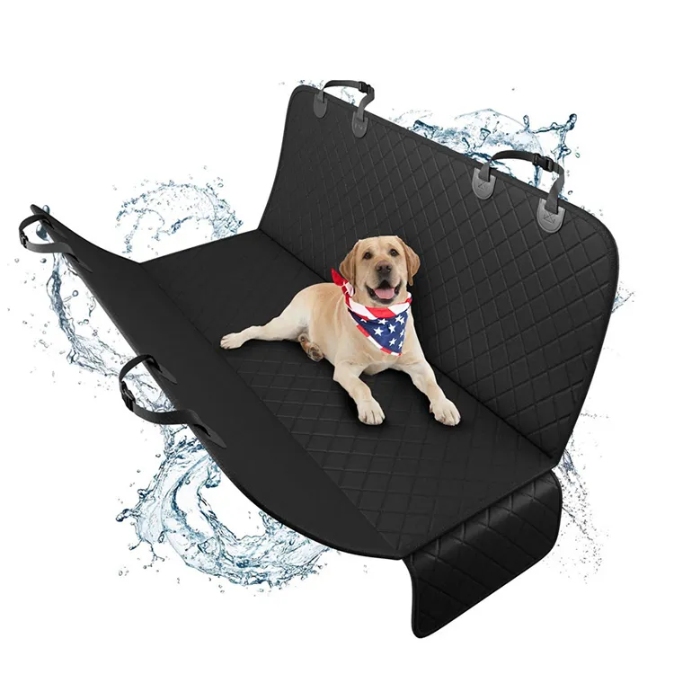 ABIRAM yüksek kaliteli köpekler su geçirmez köpek geri seyahat araba aksesuarları için klozet kapağı Mat
