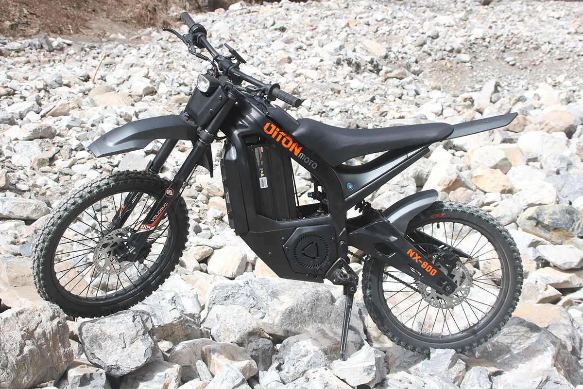 Moto électrique Bafang 72V30Ah 6000W Dirt ebike 85 km/h VTT à grande vitesse E-bike Moto tout-terrain