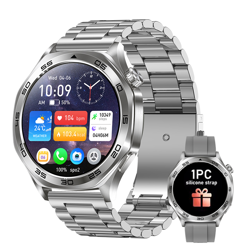 Silver Steel Strap