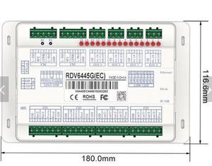 瑞达激光切割控制系统RDC6445G，用于数控激光雕刻/切割机零件 - Product Image 3