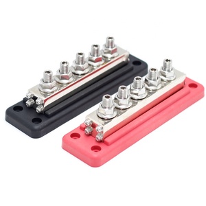 Max 600A yüksek Amp ağır paslanmaz çelik cıvata DC bakır bara güç dağıtım Terminal blokları için 4/8 çıtçıt ile - Product Image 6