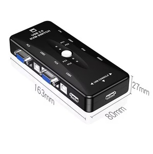 VGA <strong>KVM</strong> <strong>Switch</strong> <strong>2</strong> Ports Usb2.0 <strong>Switch</strong> <strong>Kvm</strong> <strong>Switch</strong> Box for Computer/keyboard/mouse Monitor