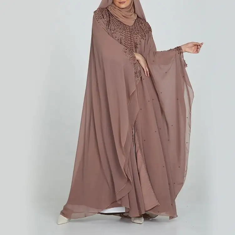 Moda Modern İslam Kimono Turki Jubah için Pria basit türk kadınlar % 100% pamuk Abaya