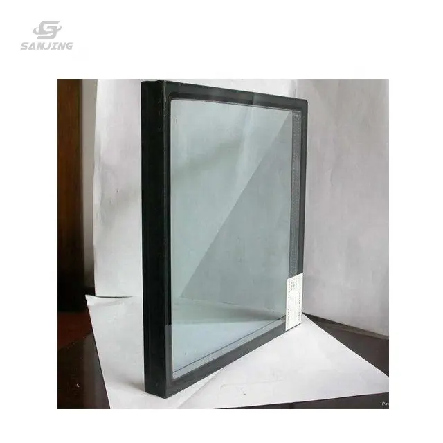 price soundproof interior double insulated low-e glass panel unit wall