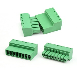 Bloque de terminales enchufable, Conector de 3,81mm, 6 pines, sin soldadura, tipo de acoplamiento - Product Image 3