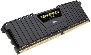 Cor-sair Vengeance DDR4 ECC 32GB (2x16GB) DRAM 3200MHz C16 Memory Stick nero RAM ottimizzato per PC nero - Product Image 6