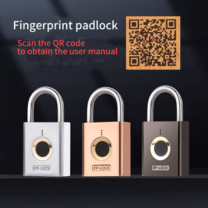 กุญแจสายยูอัจฉริยะสแกนลายนิ้วมือกันน้ำ IP56สำหรับตู้ล็อกเกอร์ใช้งานกลางแจ้ง - Product Image 4