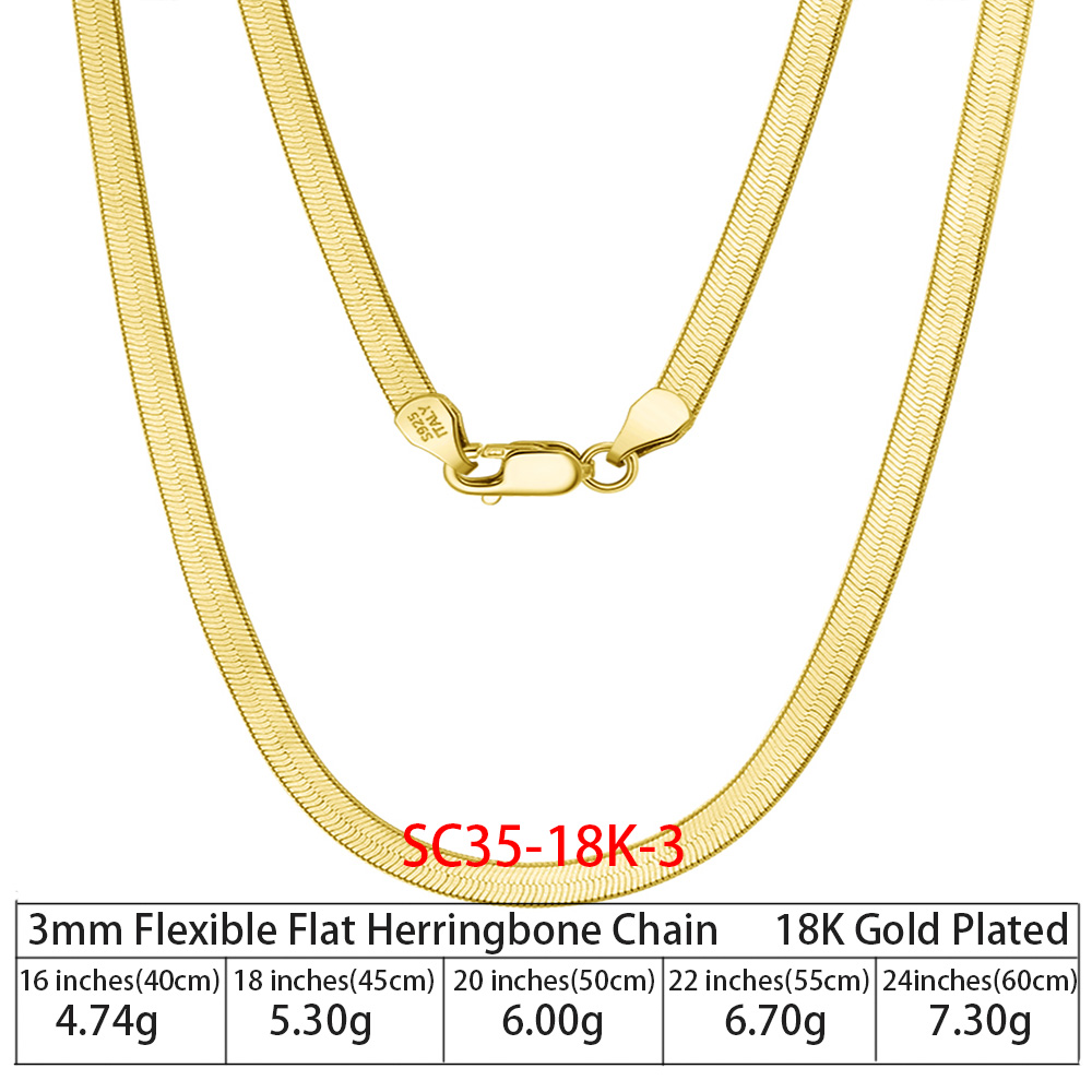 Cadena plana flexible de espiga SC35