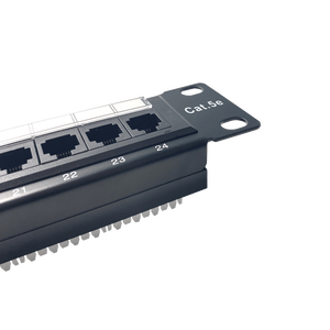 Gcabling Network Patch Panel Montaje en rack 2U RJ45 24 48 Port Cat5e UTP Data Cat 6 5E Ethernet Lan Patch Panel - Product Image 5
