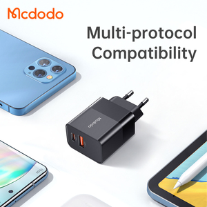 EU 20W Mobile Cell Phone Fast Charger PD QC 20W <strong>USB</strong> + Type C Wall Charger <strong>Adapter</strong> Travel Chargers <strong>for</strong> iphone ipad <strong>ipod</strong> Android - Product Image 5