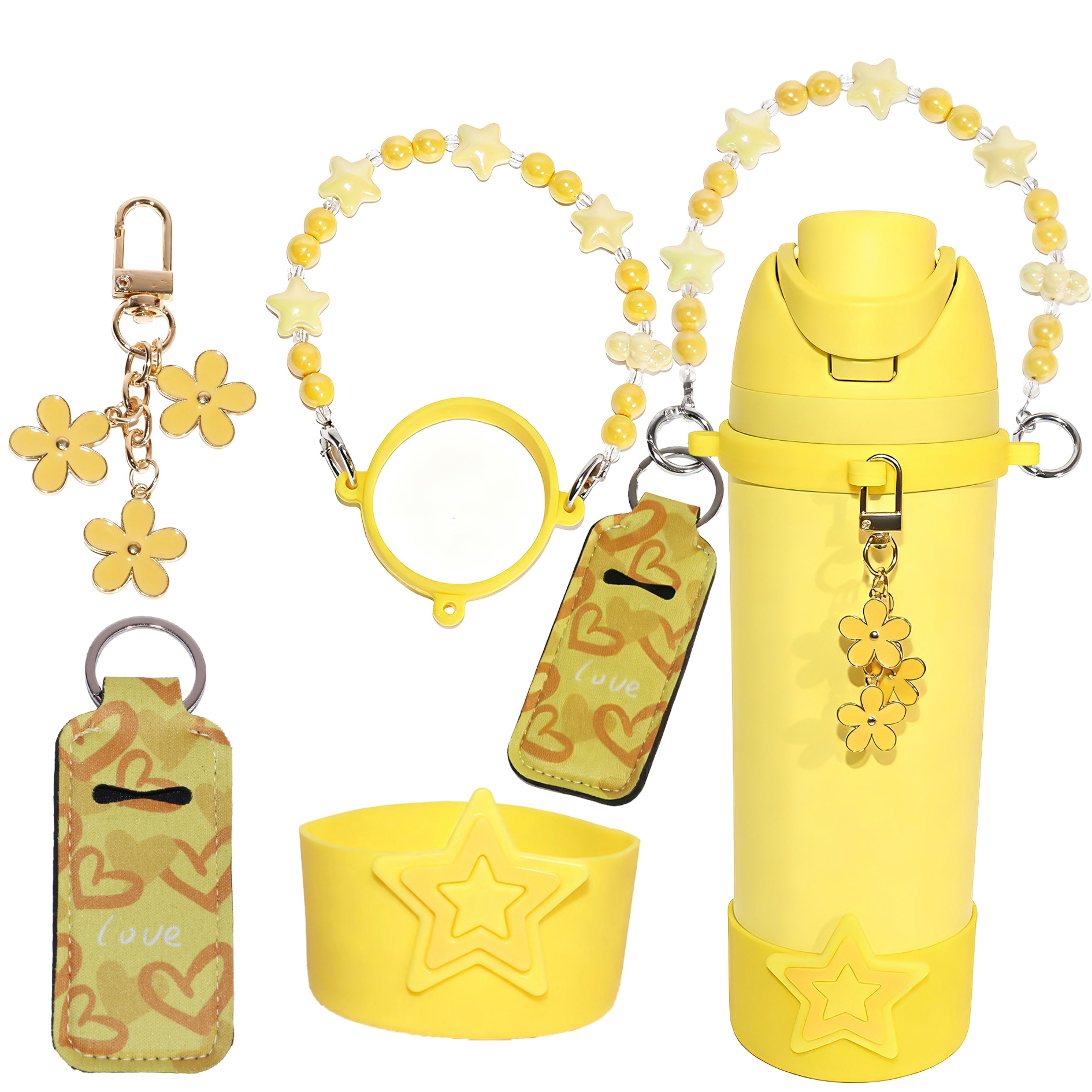 Yellow five-pointed star