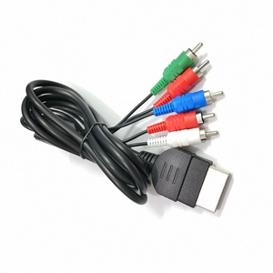 สายเคเบิ้ลสำหรับจอยเกมและคอนโซล Xbox ของแท้1.8เมตร/ส่วนประกอบ6FT HD TV RCA AV - Product Image 6
