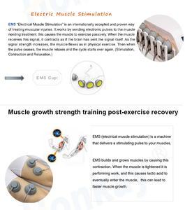 Training Post-Exercise Recovery <strong>EMS</strong> Muscle Stimulator Machine Hot Sale Screen Size 7inches - Product Image 6