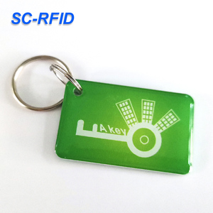 Epoksi NFC 213 anahtar etiketi ISO14443A 13.56MHz RFID NFC akıllı kartlar paylaşım için anahtarlık sosyal medya iletişim anahtar etiketi - Product Image 2