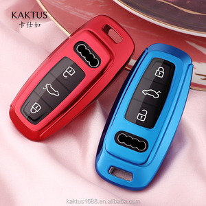 AUDI için araba anahtarı kabuk 18A6L A7 A8L 19A7 A8 Q8 Araba Anahtarı Durum TPU koruyucu kapak - Product Image 4