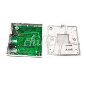 Transmisor de temperatura y humedad tipo Ethernet Sensor de temperatura y humedad de red IP Sonda de entrada de protocolo SNMP