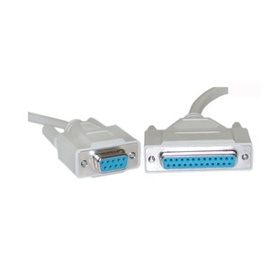 DB25 erkek konnektör null modem RS232 kablosu için DB9 dişi konnektör - Product Image 6