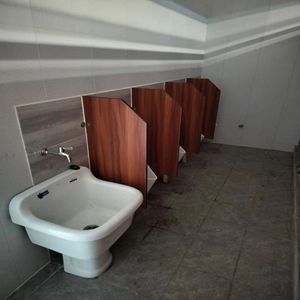 Compact Board Toilet Cubicles <strong>WC</strong> <strong>Partitions</strong> System Commercial Restroom Stall <strong>Partition</strong> - Product Image 5