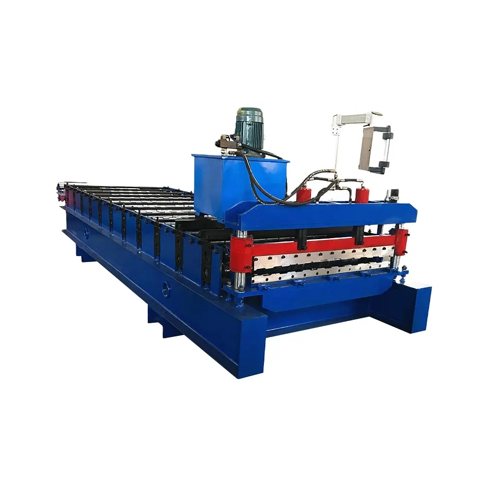 Máquina de fabricación de rollos de láminas de zinc corrugado, 28-207-828