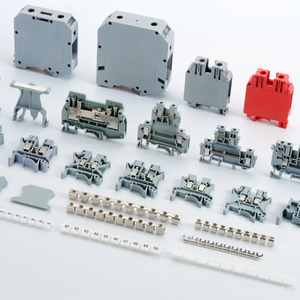 <strong>Push</strong>-in Screw <strong>Terminal</strong> <strong>Block</strong> Connector Din Rail Type Feed Through <strong>Spring</strong> <strong>Terminal</strong> <strong>Block</strong> - Product Image 3