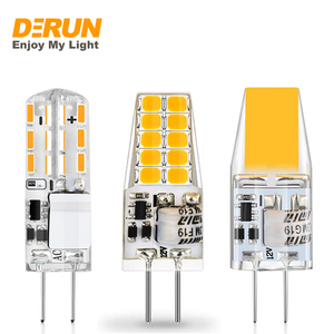 G4 LED電球1.5W 1.8W二ピンJC G4ベース1.5W 20Wハロゲン電球G4 LED電球景観照明DC12V LED-G4-SILICONE