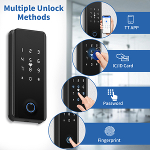 RFID-Kartenleser Tastatur code Zugangs kontrolle Wasserdichtes Glastür-Zeiter fassung system für 20000 Benutzer Nachtsicht funktion - Product Image 4