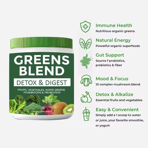 Nhãn Hiệu Riêng Giảm Béo Detox Trà Trọng Lượng Giảm Cân Tập Thể Dục Các Loại Thảo Mộc Mỏng Teatox Phẳng Tummy Giảm Béo Màu Xanh Lá Cây Pha Trộn Detox - Product Image 3