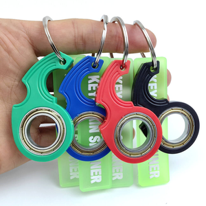 Venta al por mayor Venta caliente Divertido <span class=keywords><strong>Fidget</strong></span> Juguete Regalo Plástico Ansiedad Alivio Karambit Llavero <span class=keywords><strong>Spinner</strong></span> - Product Image 2